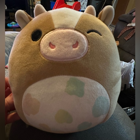 Squishmallows Other - Squishmallow 8" Griella the Cow Mystery Egg Easter Spring 2023 NWOT